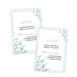 Brittany Design RSVP Card Template