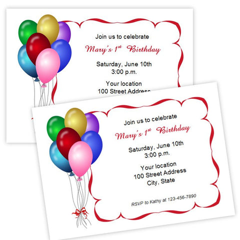Child Invitations