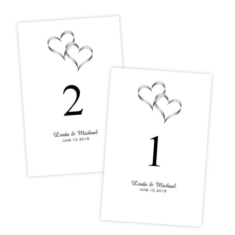Table Numbers