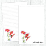 Daisies in a Mason Jar Personalized Notepad