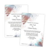 Abstract Wedding Invitation Template