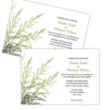 Beach Grass Wedding Invitation