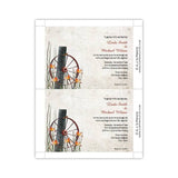 Rustic Wagon Wheel Wedding Invitation Template