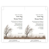 Country Wagon Wheels Wedding Invitation Template