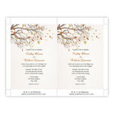 Fall Branches Wedding Invitation Template