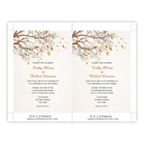 Fall Branches Wedding Invitation Template