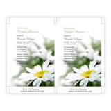 White Daisy Bridal Shower Invitation