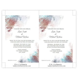 Abstract Wedding Invitation Template
