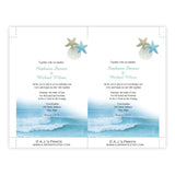 Ocean Waves Wedding Invitation Template
