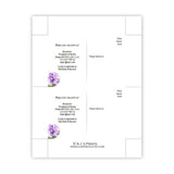 Hydrangeas in a Mason Jar Bridal Shower Invitation Postcard
