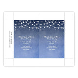 String of Lights Evening Party Invitation Postcard