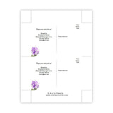 Hydrangeas in a Mason Jar Birthday Party Invitation Postcard