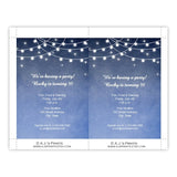 Lights at Night Birthday Invitation