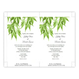Japanese Maple Wedding Invitation Template