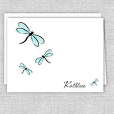 Dragonflies Personalized Note Cards