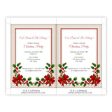 Holly Christmas Party Invitation