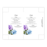 Purple & Blue Hydrangeas Wedding Suite
