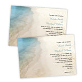 Sandy Beach Wedding Invitation Template
