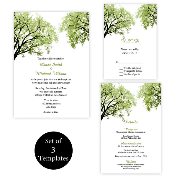 Spring Trees Wedding Suite