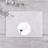 Dandelion Round Stickers