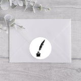 Inkwell Round Stickers