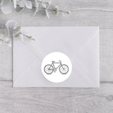Men's Bike Round Stickers