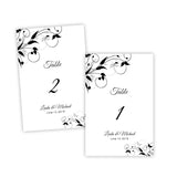 Tiffany Design Table Number Template
